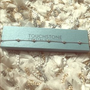 Touchstone Crystal ankle bracelet